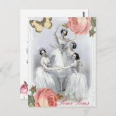 Korpsen DE ballet Briefkaart (Voorkant / Achterkant)