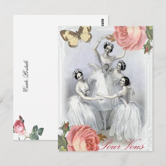 Korpsen DE ballet Briefkaart (Voorkant / Achterkant)