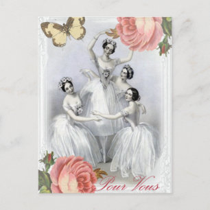 Korpsen DE ballet Briefkaart
