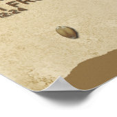 Korrel van tarwe poster (Hoek)