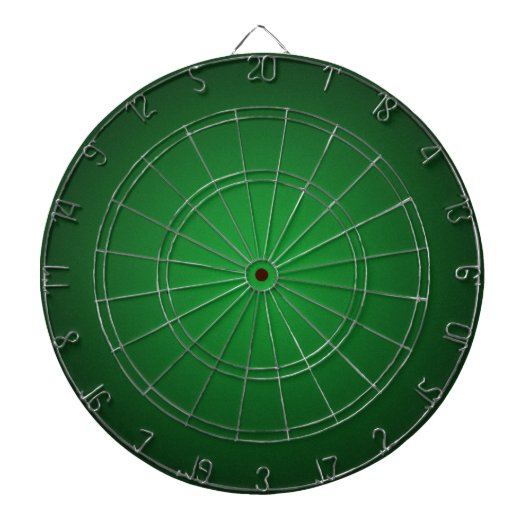 Korrelig Groen-Zwart Vignet Dartbord (Voorkant)
