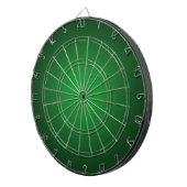 Korrelig Groen-Zwart Vignet Dartbord (Voorkant Rechts)