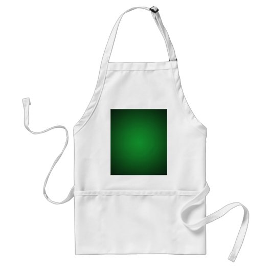 Korrelig Groen-Zwart Vignet Standaard Schort (Voorkant)