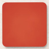 Korrelig Warm Red Achtergrond Drankjes Onderzetter (Voorkant)