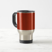 Korrelig Warm Red Achtergrond Reisbeker (Voorkant links)
