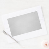 Korrelige Grijze Artistieke Achtergrond Rechthoekige Sticker (Envelop)