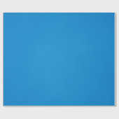 Korrelige helderblauwe achtergrond cadeaupapier (Vlak)