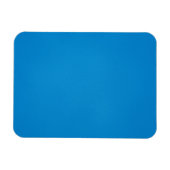 Korrelige helderblauwe achtergrond magneet (Horizontaal)