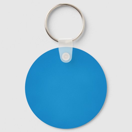 Korrelige helderblauwe achtergrond sleutelhanger (Voorkant)