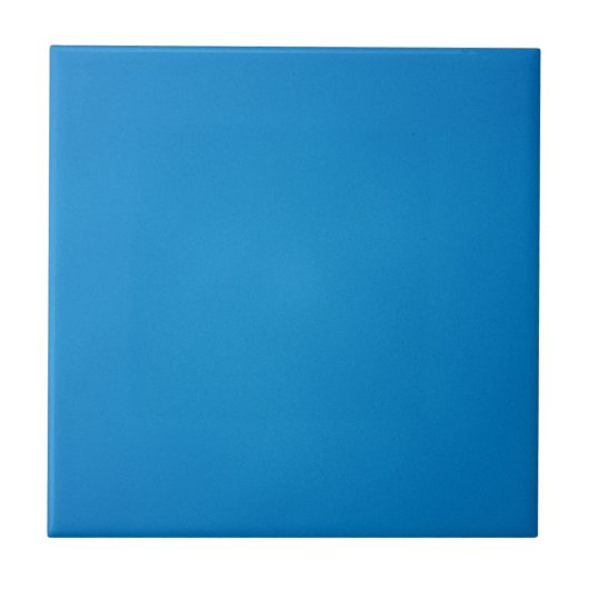 Korrelige helderblauwe achtergrond tegeltje (Voorkant)