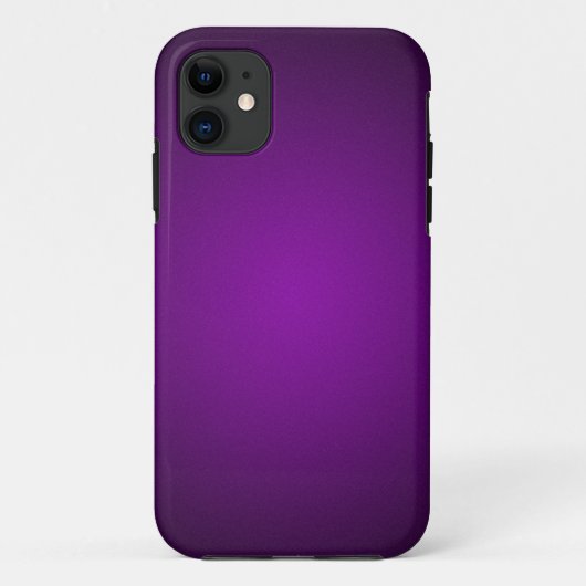 Korrelige Paars-Zwarte Vignet Case-Mate iPhone Case (Achterkant)