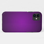 Korrelige Paars-Zwarte Vignet Case-Mate iPhone Case (Achterkant (horizontaal))