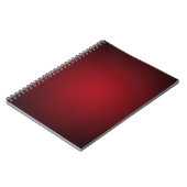 Korrelige Rood-Zwarte Vignet Notitieboek (Linkerzijde)