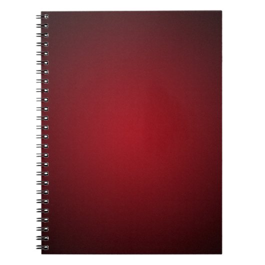 Korrelige Rood-Zwarte Vignet Notitieboek (Voorkant)