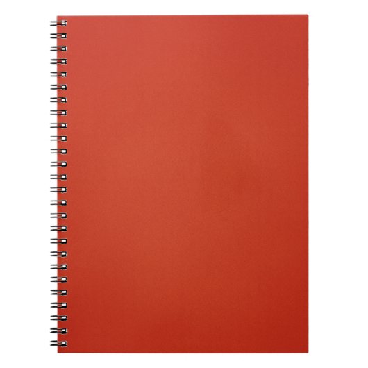Korrelige Warme Rode Achtergrond Notitieboek (Voorkant)