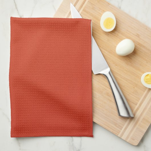 Korrelige warme rode achtergrond theedoek (Quarter Fold)