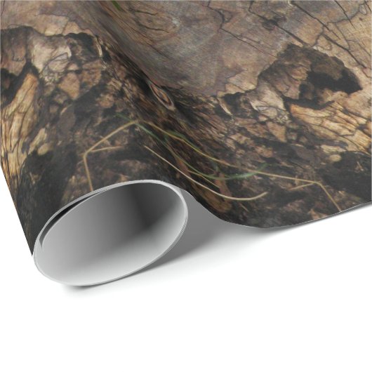 Korrelpapier voor houten-rasters cadeaupapier (Rol Hoek)