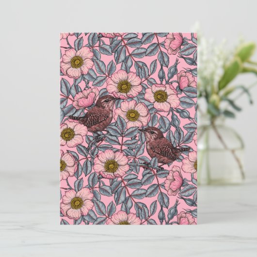 Korrels in de rozen (Staand voorkant)