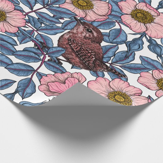 Korrels in de rozen cadeaupapier (Hoek)