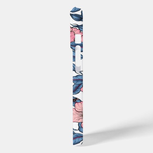 Korrels in de rozen Case-Mate iPhone case (Achterkant / Links)