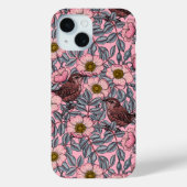 Korrels in de rozen Case-Mate iPhone case (Achterkant)