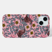 Korrels in de rozen Case-Mate iPhone case (Achterkant (horizontaal))