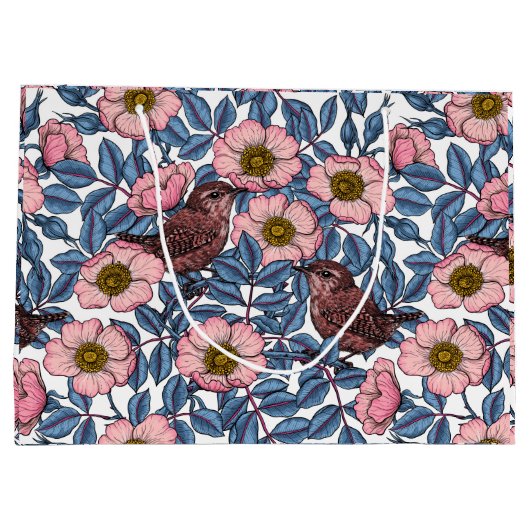 Korrels in de rozen groot cadeauzakje (Achterkant)