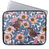 Korrels in de rozen laptop sleeve (Voorkant)