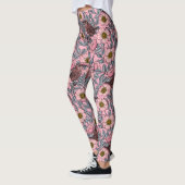 Korrels in de rozen leggings (Links)