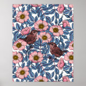 Korrels in de rozen poster (Voorkant)