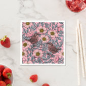 Korrels in de rozen servet (Insitu)