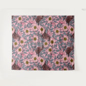 Korrels in de rozen wandkleed (Voorkant (horizontaal))