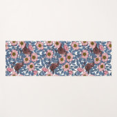 Korrels in de rozen yogamat (Voorkant (horizontaal))