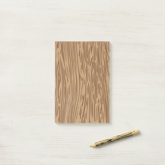 Korreltextuur van hout post-it® notes (Op bureau)