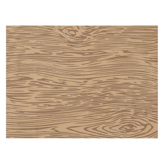 Korreltextuur van hout tafelkleed (Voorkant (Horizontaal))