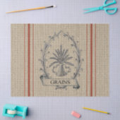 Korrelzak met rode strepen tissuepapier (Craft)