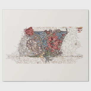KORREPAPIER : WILLIAM MORRISE : HONEYSUCKLE CADEAUPAPIER
