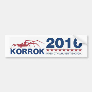 Korrok 2016 Bumpersticker