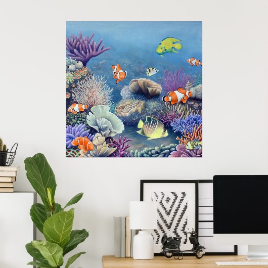 Korrrreefdruk Poster (Thuiskantoor)