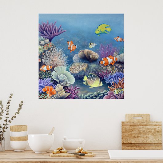 Korrrreefdruk Poster (Keuken)