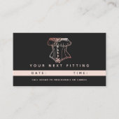  korset Logo Lingerie Boutique Afsprakenkaartje (Voorkant)