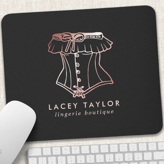  korset Logo Lingerie Boutique Muismat