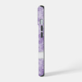Korset Snaren Op Paars Met Naam iPhone 15 Case (Linkerkant)