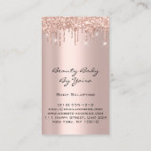 Korset Vrijgezellenfeest Weddenschap Roos Visitekaartje (Achterkant)