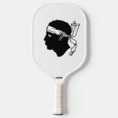 Korsikaanse vlag pickleball paddle (Achterkant)