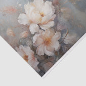 Korstig, Zachte Mooie Elegante Bloemen Decoupage Tissuepapier (Detail)