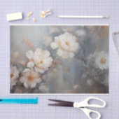Korstig, Zachte Mooie Elegante Bloemen Decoupage Tissuepapier (Craft)