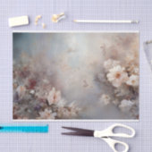 Korstig, Zachte Mooie Elegante Bloemendecoupage Tissuepapier (Craft)