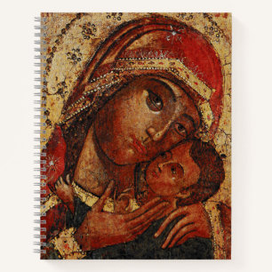 Korsunskaja: icon of the Mother of God of Cherson Notitieboek