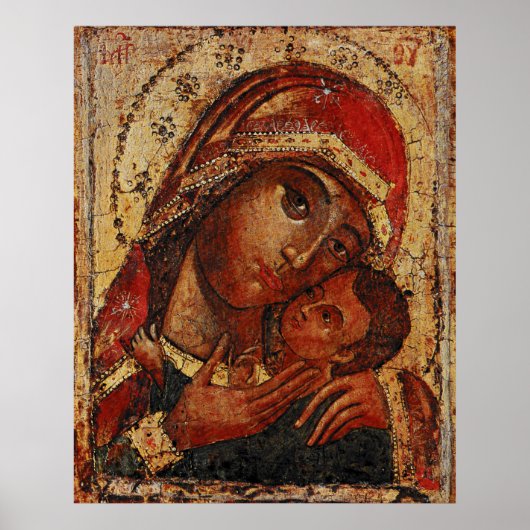Korsunskaja: icon of the Mother of God of Cherson Poster (Voorkant)